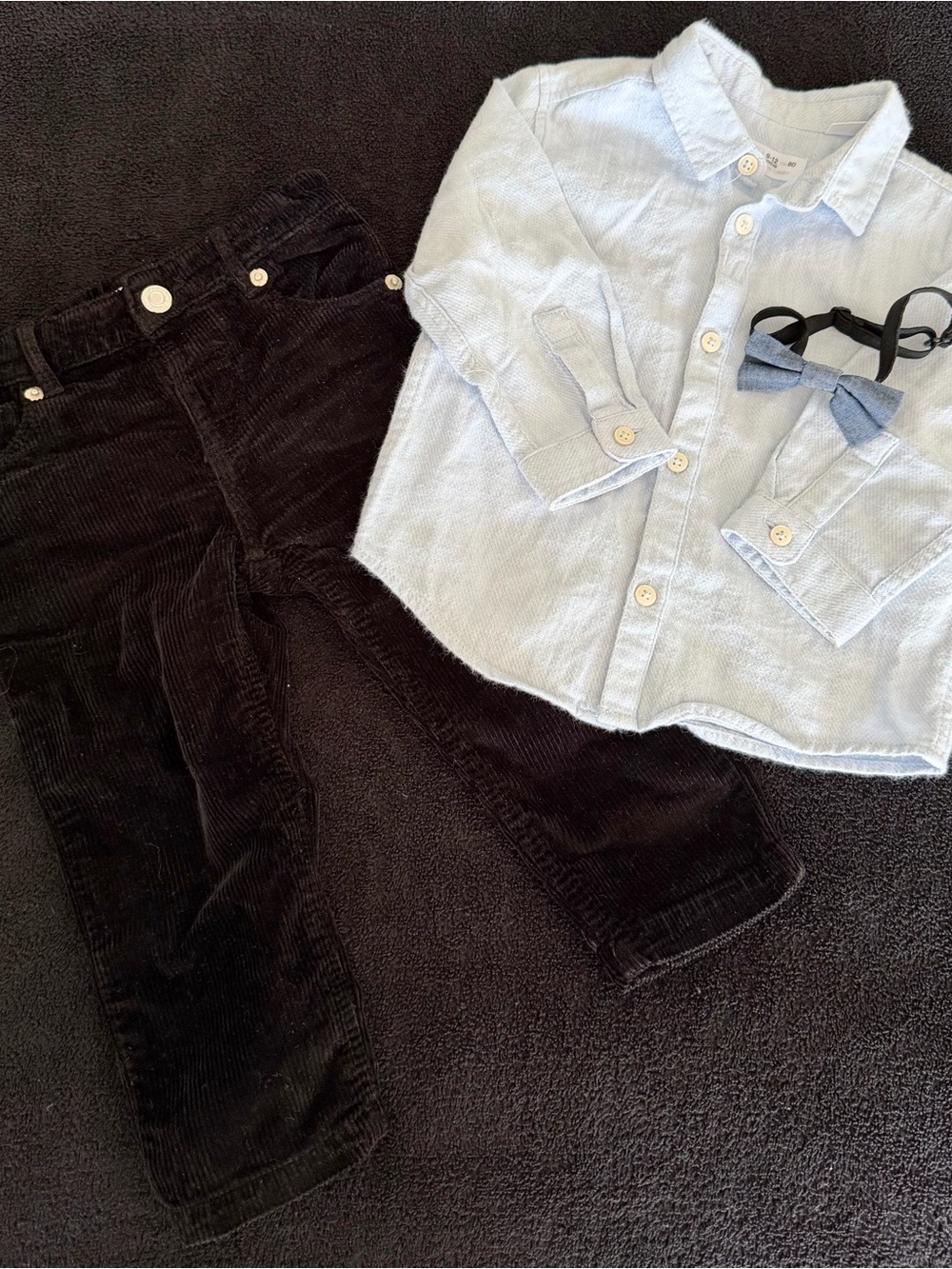 Preloved Boys Zara Outfit 3pc Size 12-18M